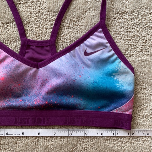 Nike | Dri-Fit Y Style Sports Bra in Galaxy Print - Picture 12 of 16